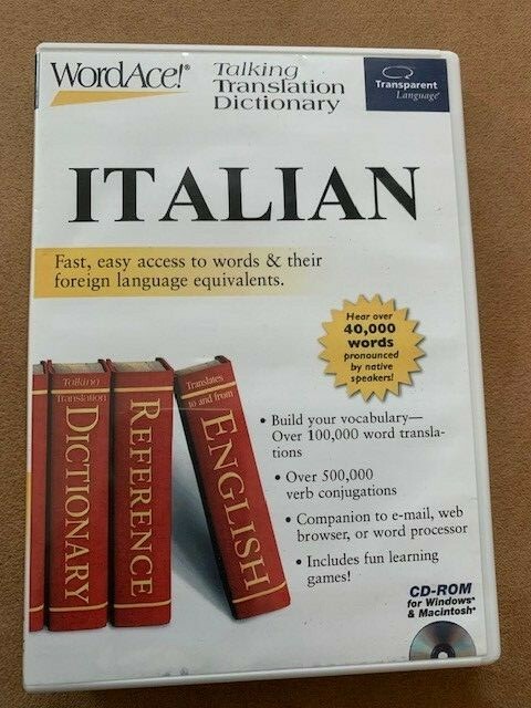 Transparent Language Italian WordAce!