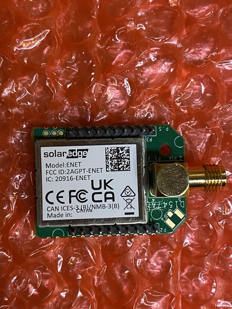 SolarEdge Energy Net Plug-In / Wireless Mesh Network /Model: ENET D1547A