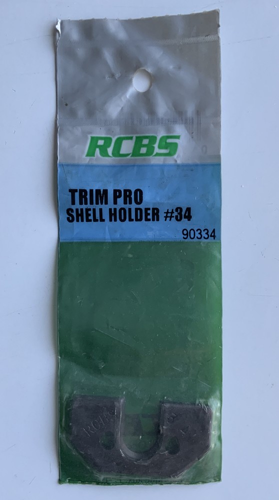 New! RCBS Trim Pro Case Trimmer Shell Holder #34 Model 90334 for Reloading