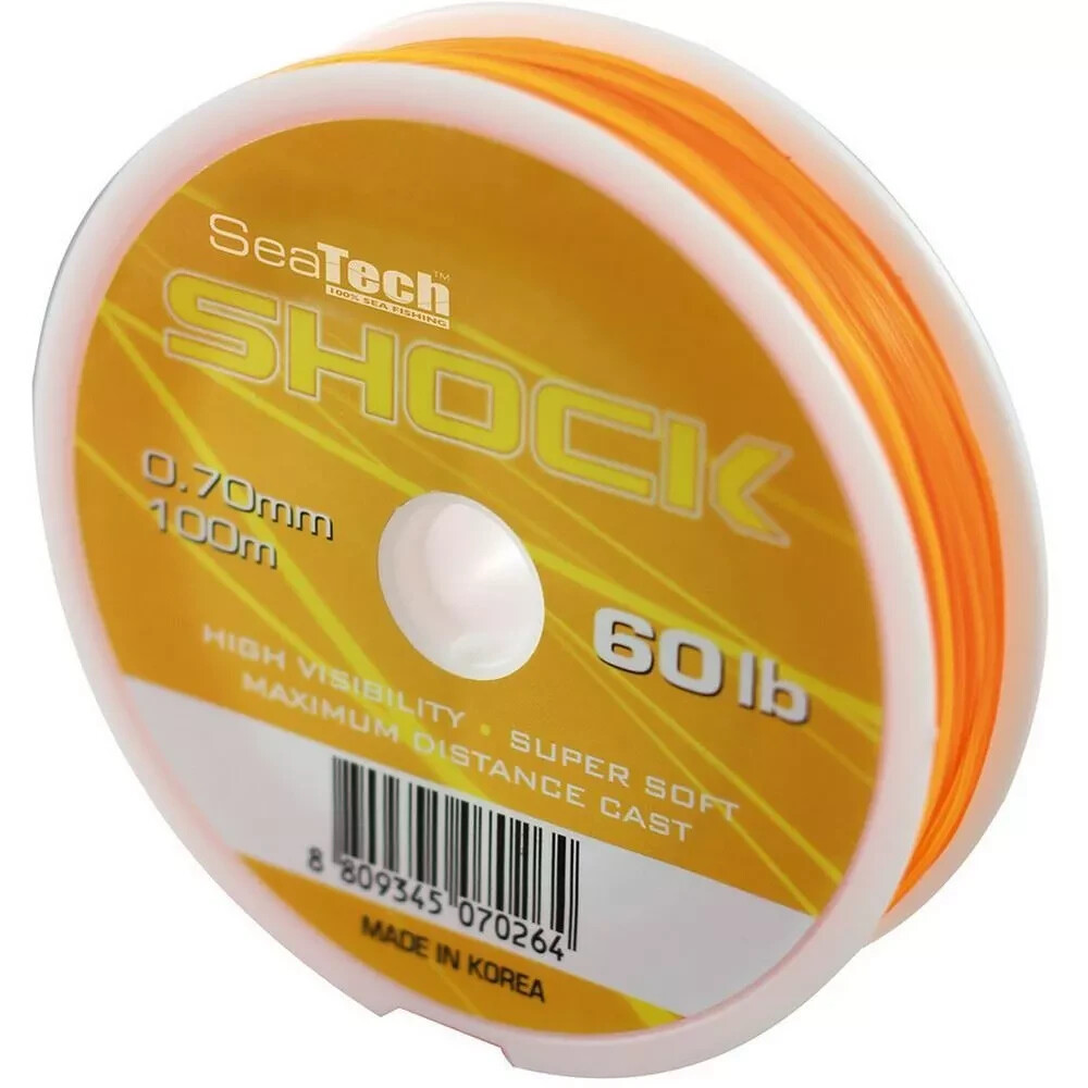 Seatech 60lb Shock Leader 0.70mm 100m (Orange)