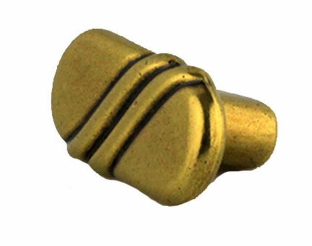 1-7/8" Oval Knob Regency Brass