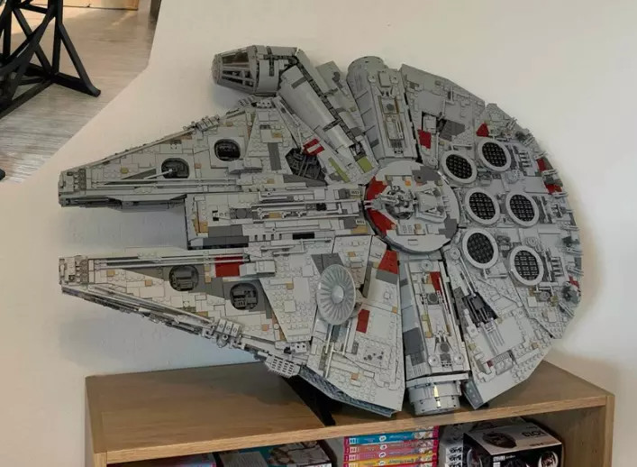Angled Display Stand Kit for Lego Millennium Falcon 75192