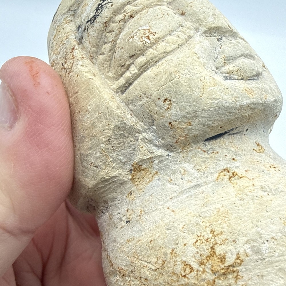 Carved Stone Figure Vintage (Unknown Origin)