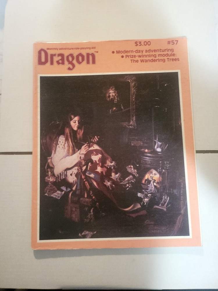 Dragon Magizene #57  The "WANDERING TREE" is attached!