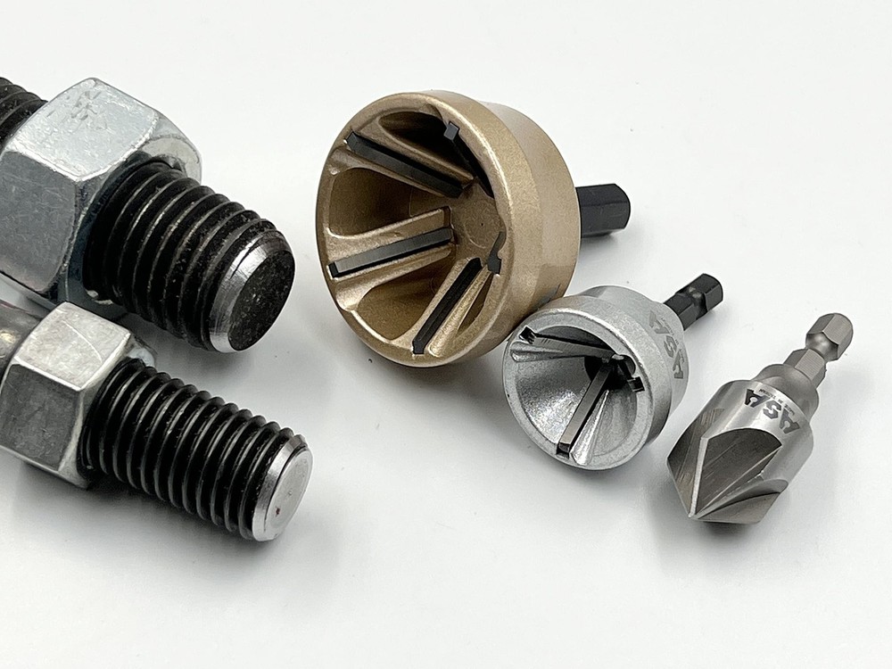 ASA Tools Deburring External Chamfer Tool, Deburring Drill Bit, Remove Burr T...