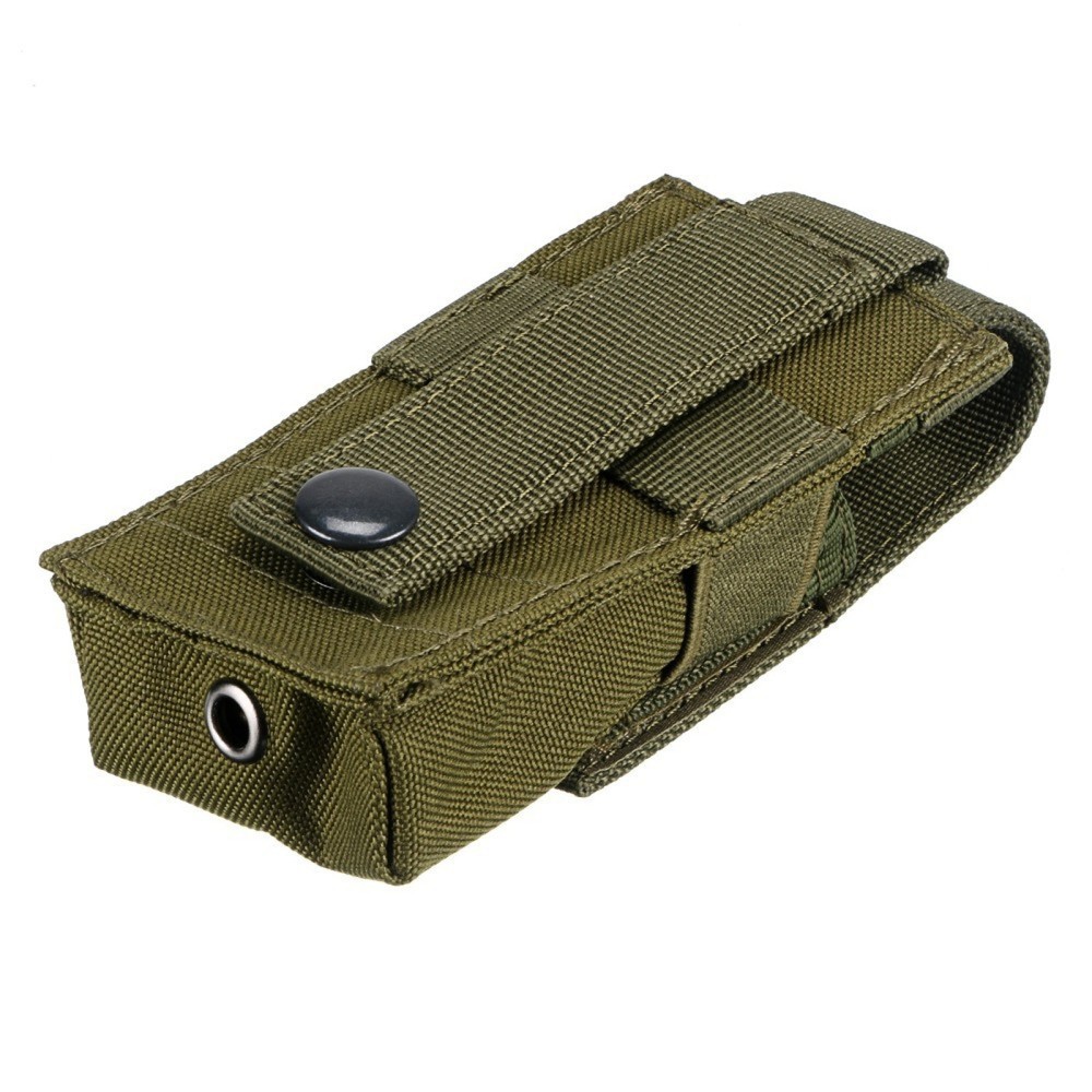 Durable Nylon Tactical Tools Storage Pouch Flashlight Phone Holder Carry Case J