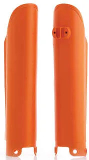 Acerbis Orange Lower Fork Cover Protector Guard Set KTM 520 MXC 00-07