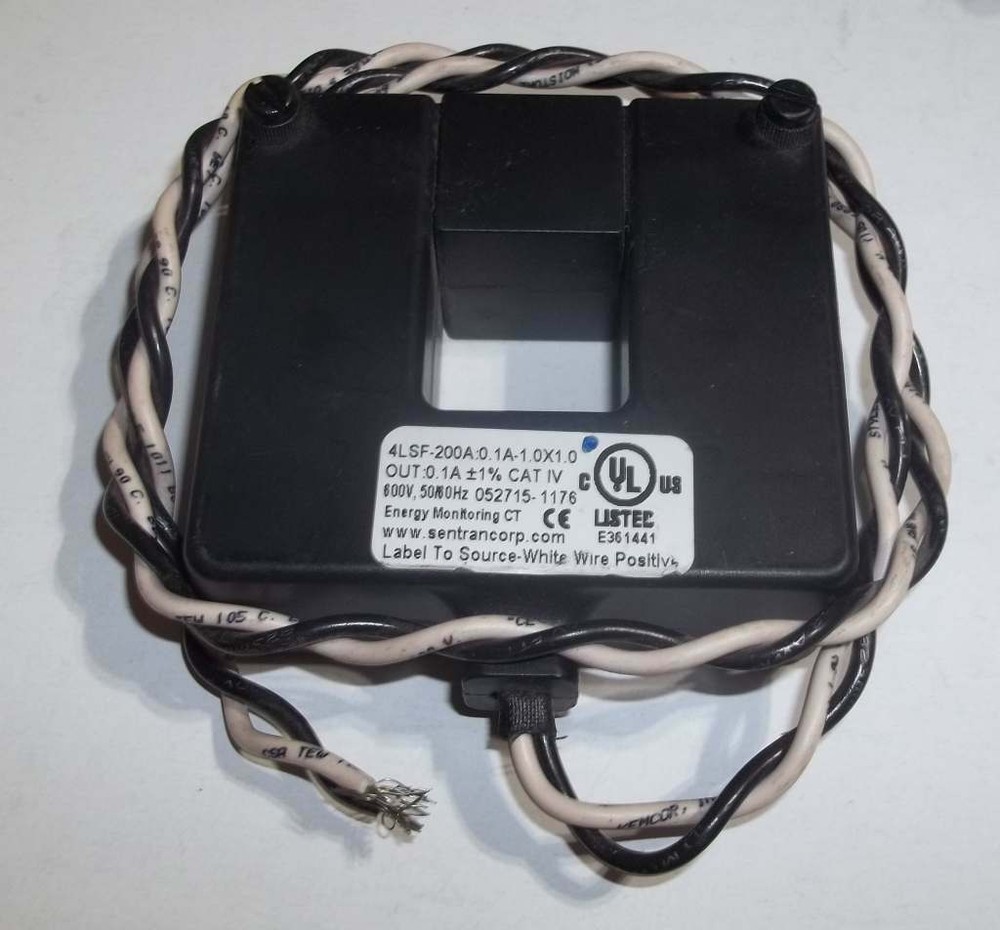 Sentran Corp 4LSF-200A 600V Busbar Split Current Transducer Transformer
