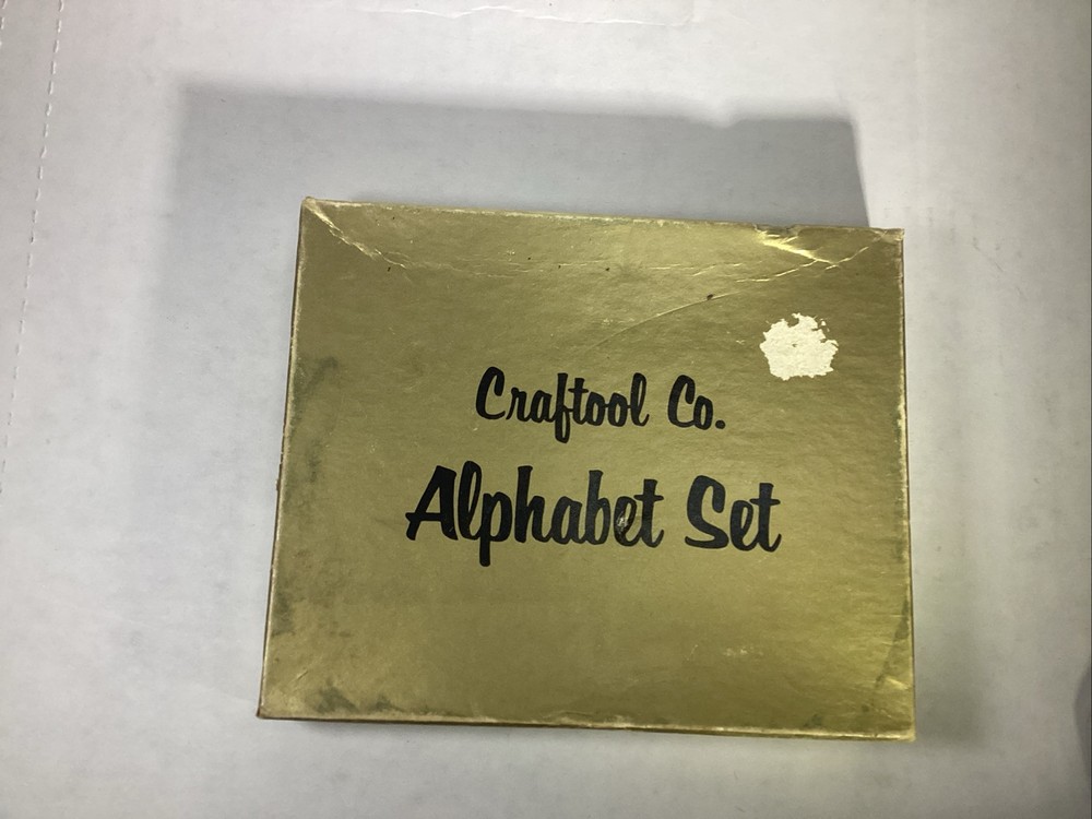 Craftool Co. Alphabet Set 8130 1/2”