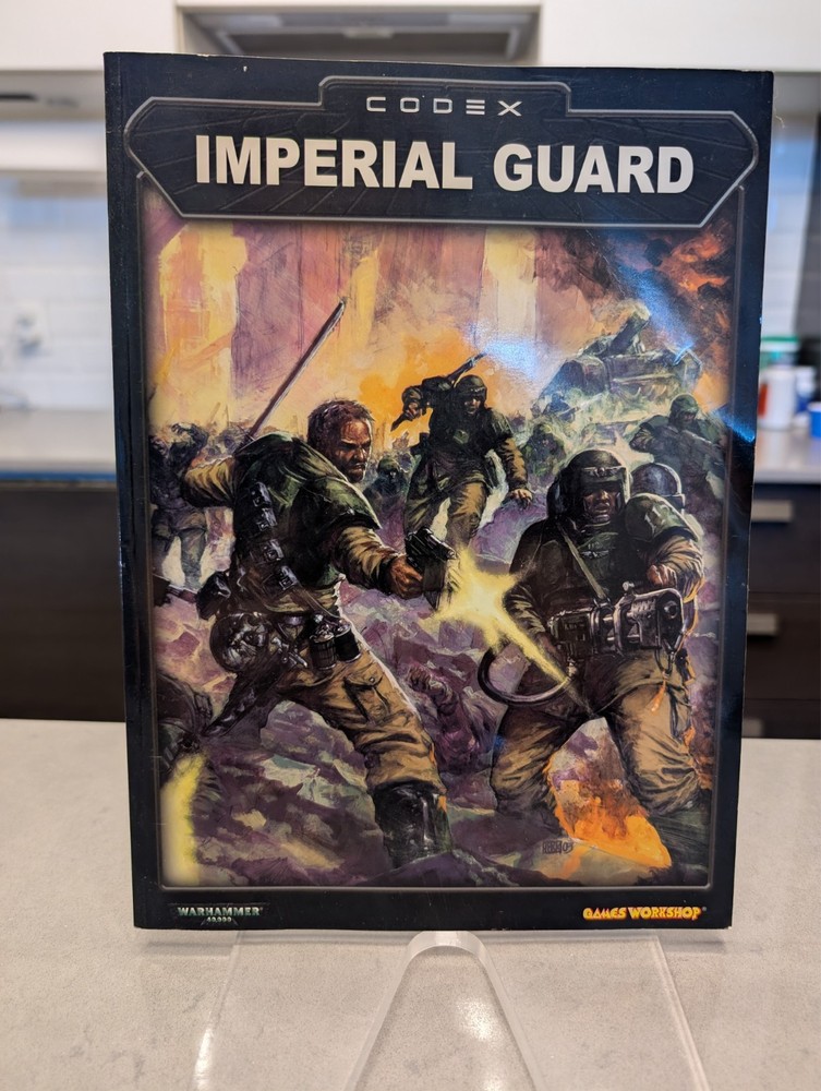 Games Workshop Warhammer 40000 40K Codex 3rd Ed. 2nd Print Imperial Guard