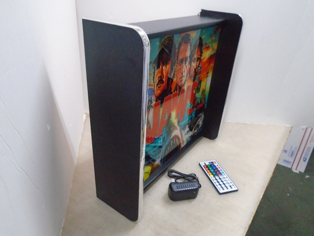 Jaws custom sign Pinball LED Display light box