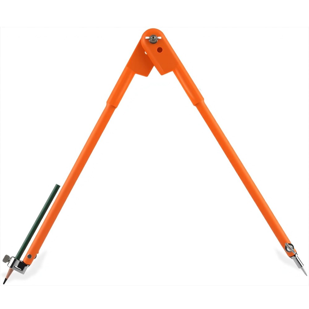 Professional Woodworking Compass with Pencil for Marking, Circle Maker Scriber