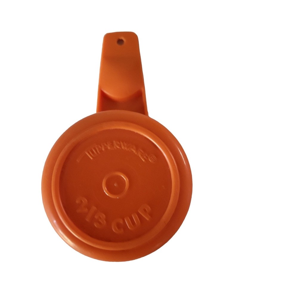 Vintage Tupperware Replacement Measuring Cup Orange 2/3 C 763-2