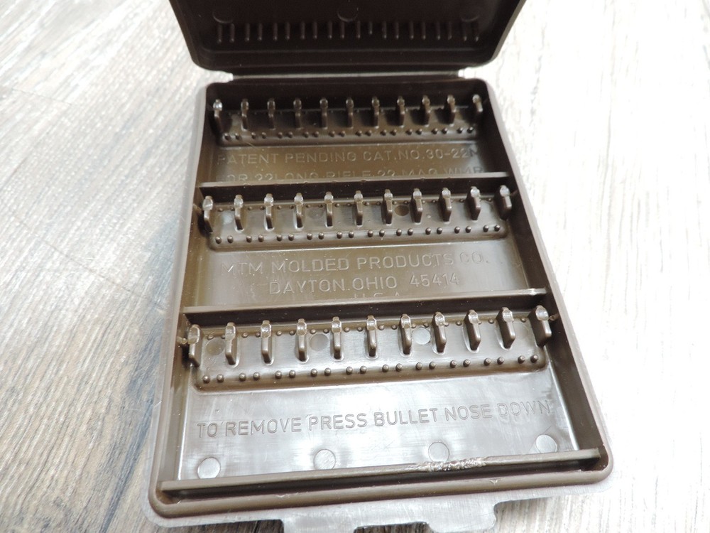 MTM Case Guard 30 22-CAL Plastic Ammo Wallet