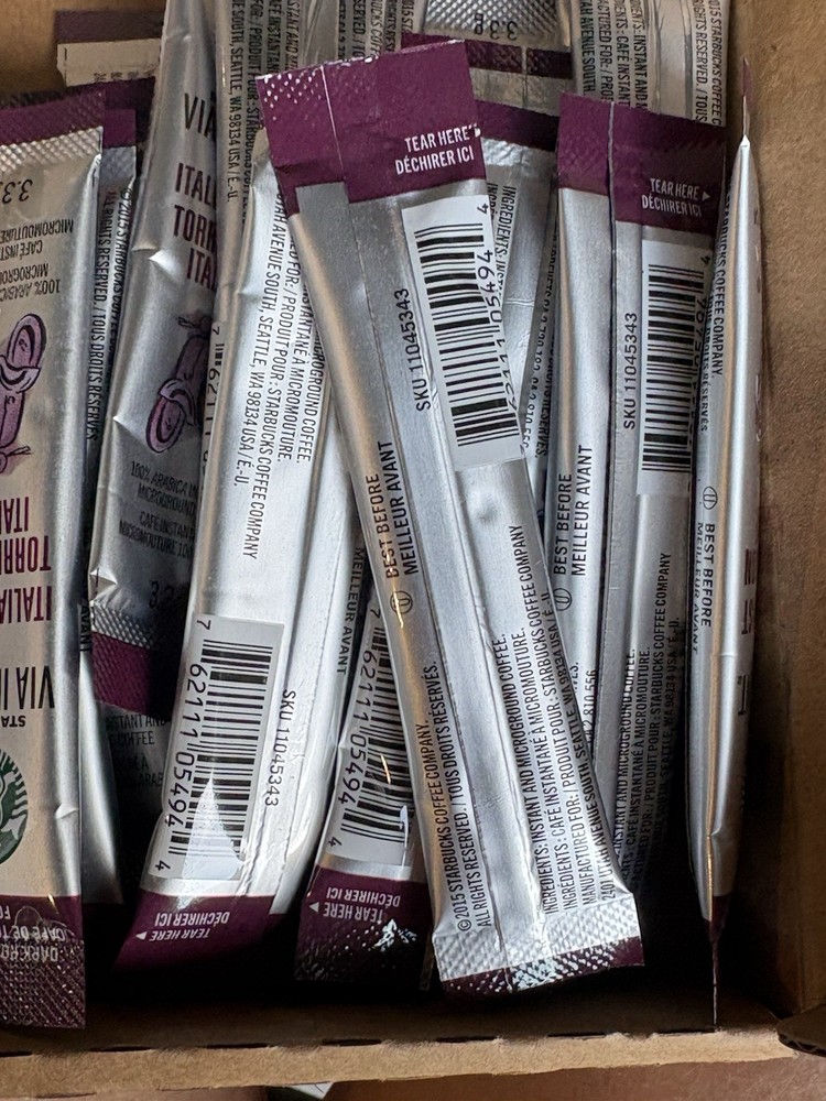 New Starbucks Instant Coffee Packs Bundle