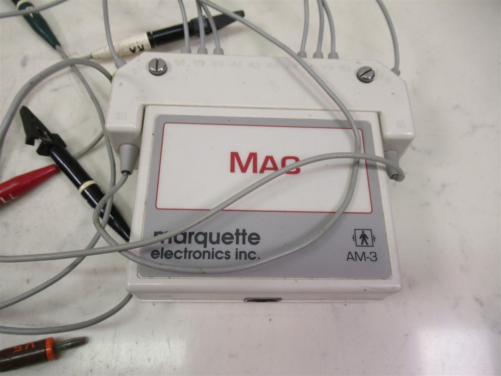 Marquette MAC AM-3 EKG Acquisition Module with Leads