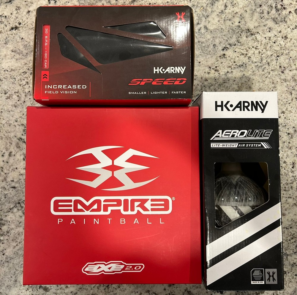 Empire Axe 2.0 Paintball Marker Setup