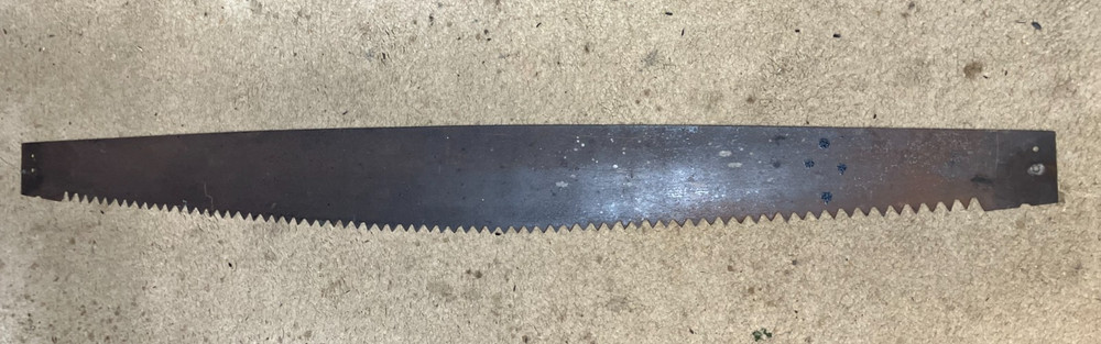 Antique 2 Man Crosscut Logging Saw 60" Blade Only