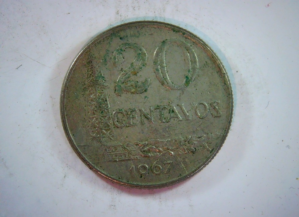 Mexico 1967 20 Centavos Coin