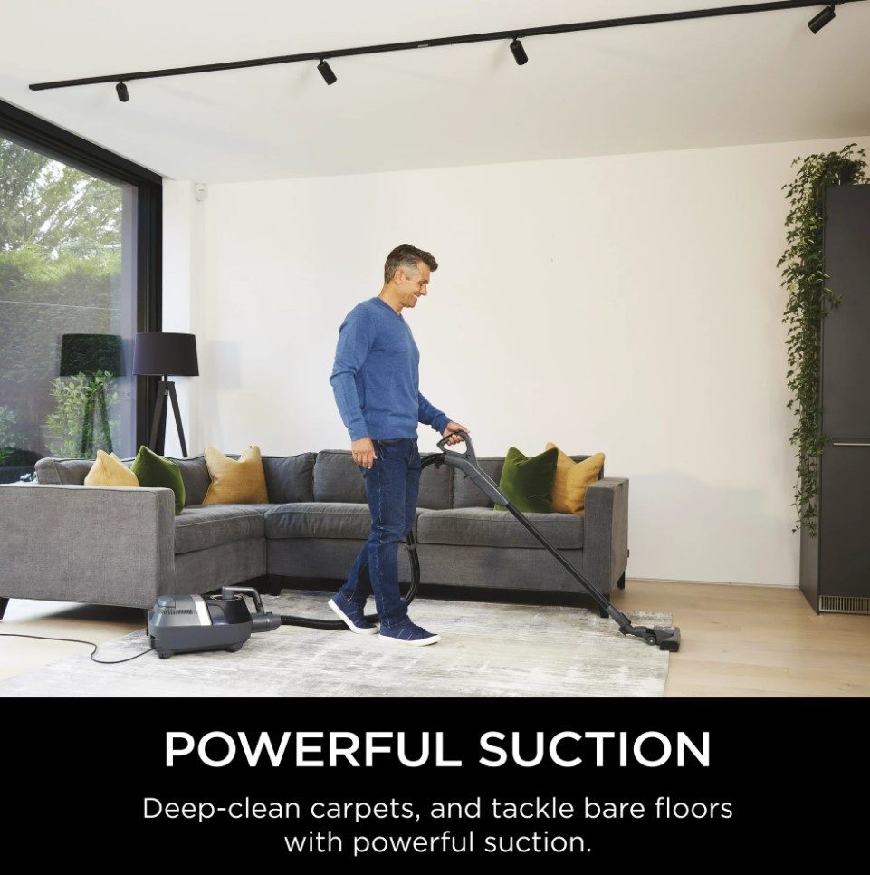 Shark CV101-SD Bagless Canister Vacuum - Scratch & Dent