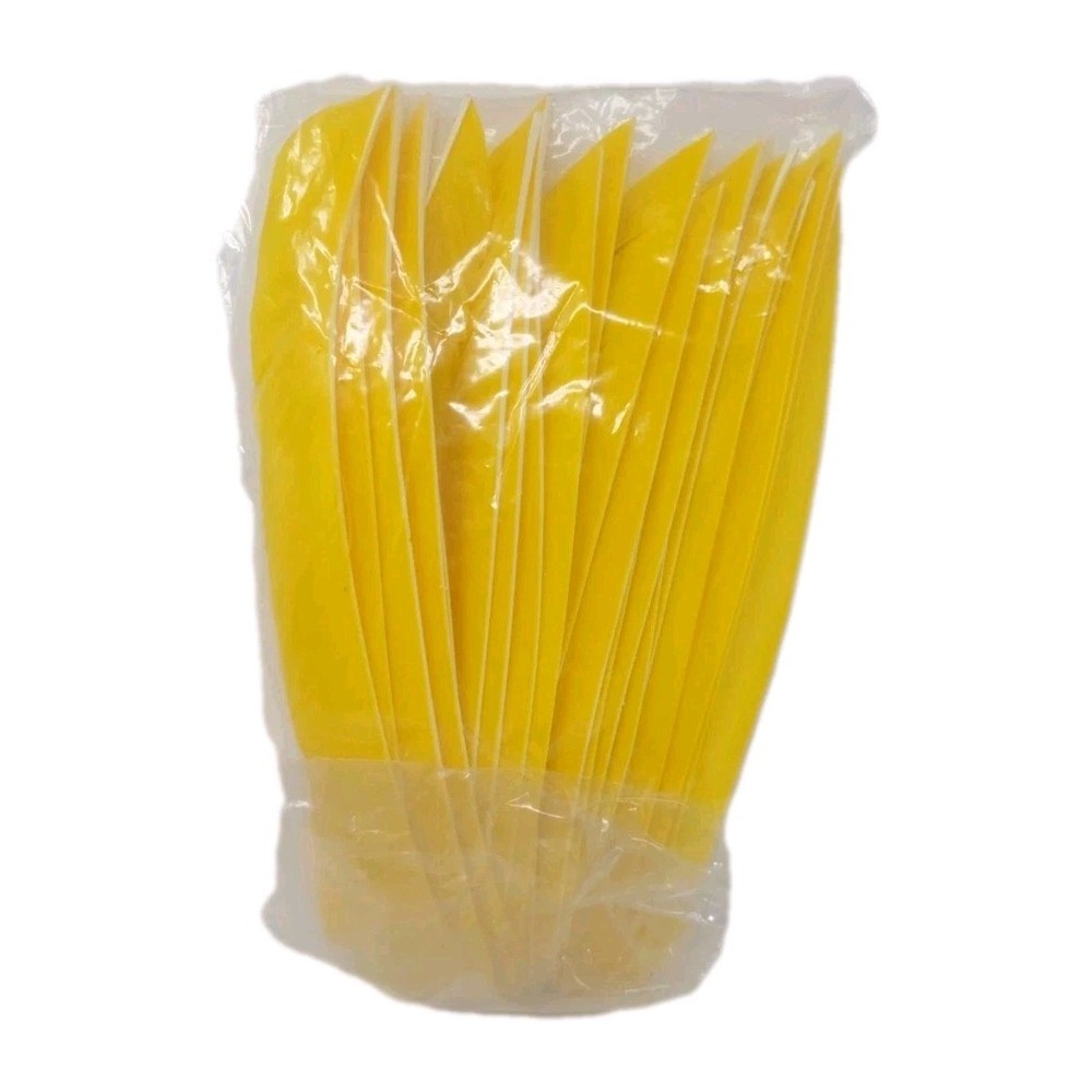 29 Count Gateway Feathers FULL LENGTH Right Wing: Sun Yellow