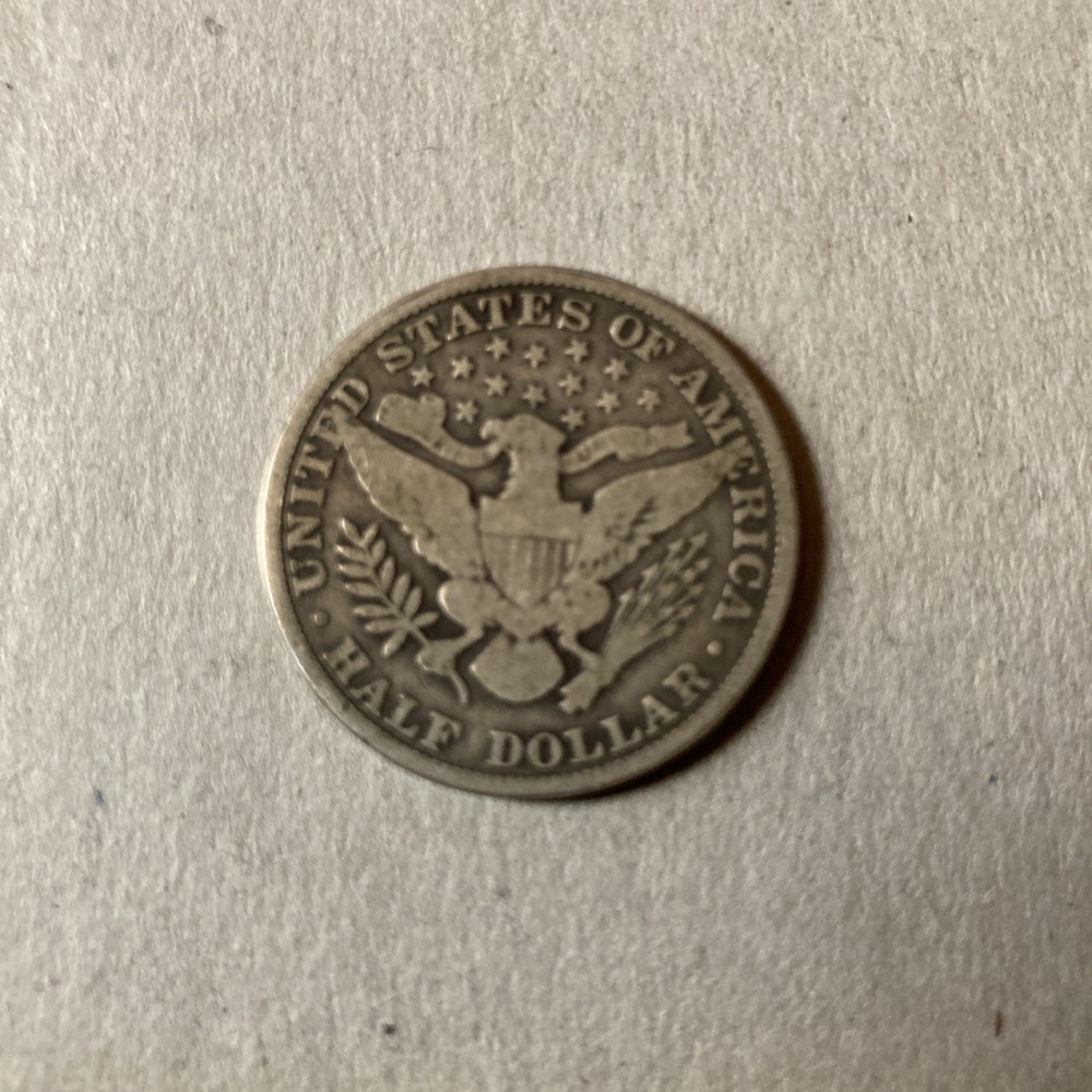 1909-P Silver Barber Half Dollar G/VG