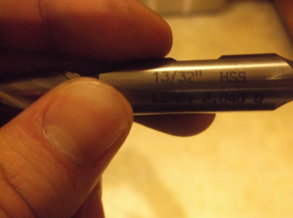 QUINCO 13/32" 2F SQUARE END, DOUBLE END HSS ENDMILL