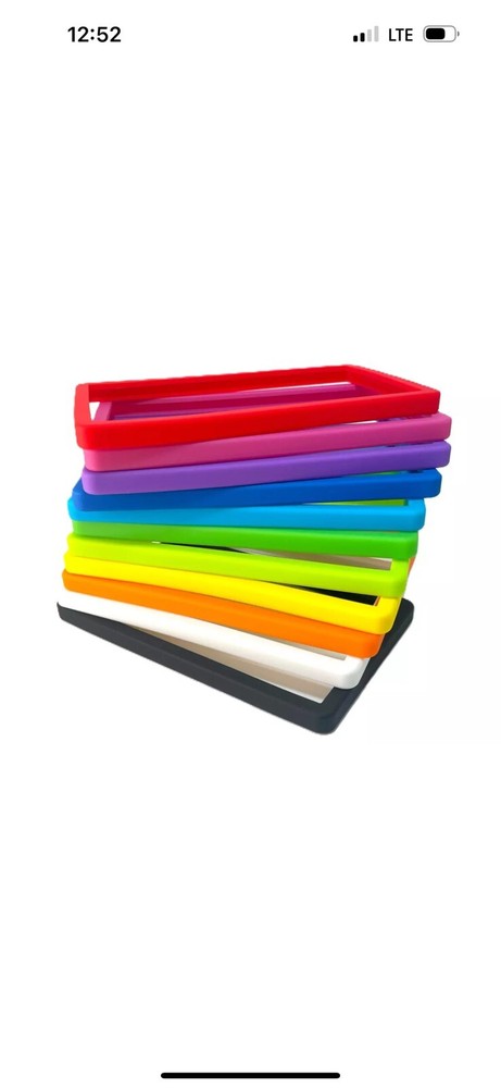 PSA Graded Card Slab Bumper Guard Protector - New - Color RED