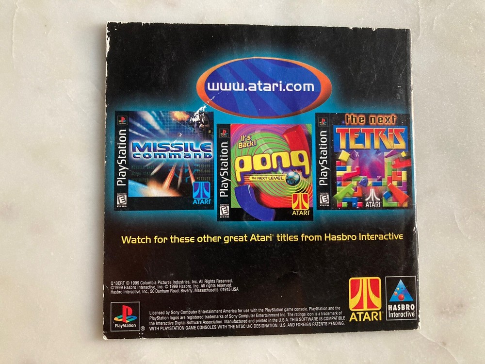 Q*bert | PS1 | Manual Only