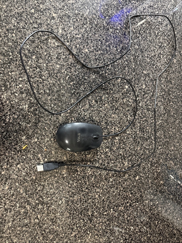 Dell 11D3V 1000 DPI Optical 3-Button USB Mouse - Black