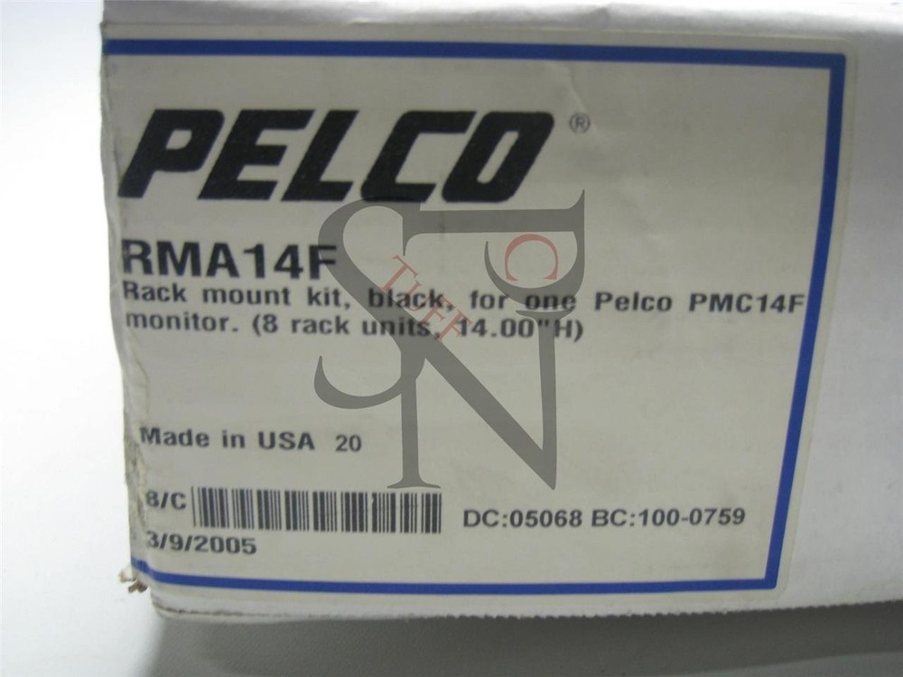 PELCO RMA14F PELCO RACK MOUNT BLACK FOR