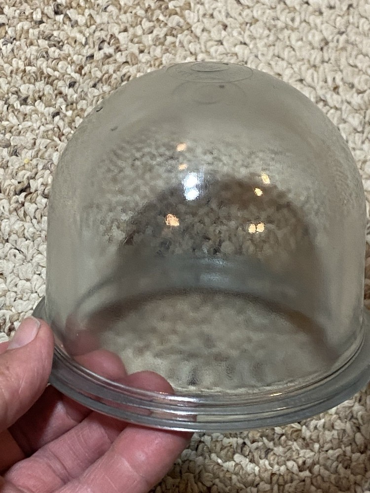 HR CLEAR Glass Light Globe Explosion Proof Steampunk Industrial