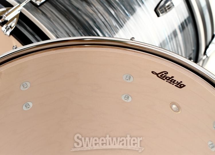 Ludwig Classic Maple Fab 22 Shell Pack - Vintage Blue Oyster