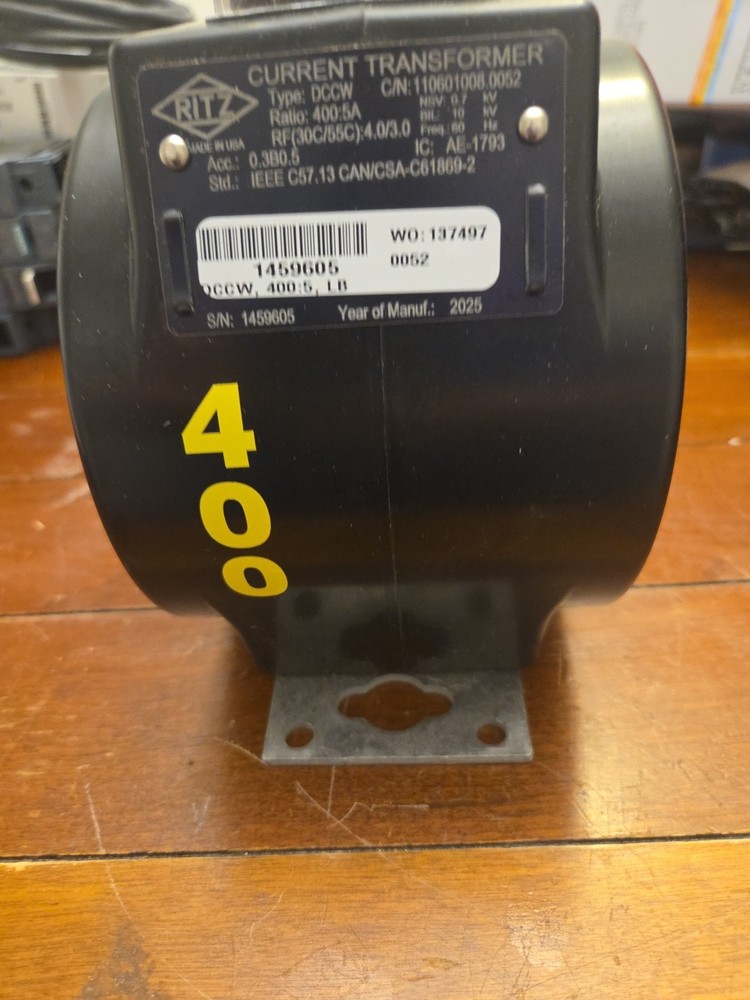 Ritz Current Transformer DCCW 400