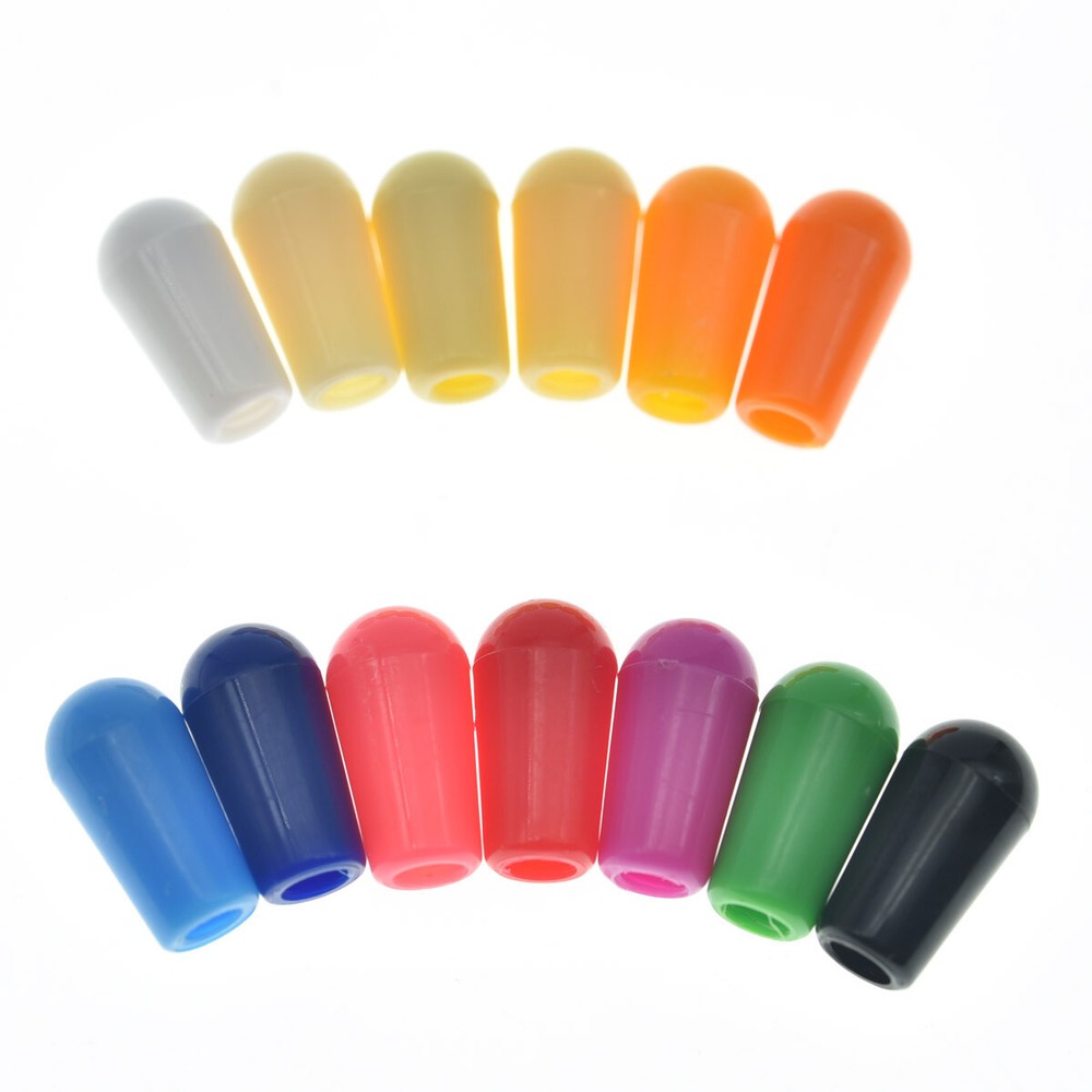 10pcs American Thread Toggle Switch Tip Cap for Gibson with Switchcraft Switch