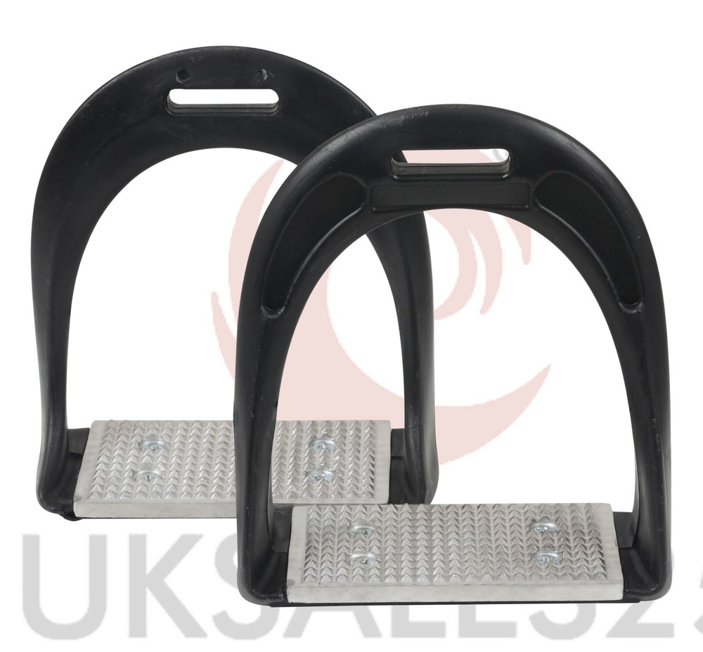 Aluminium Thread Stirrups Ultra Light Weight 4.75" 12CM *SAME DAY DISPATCH*