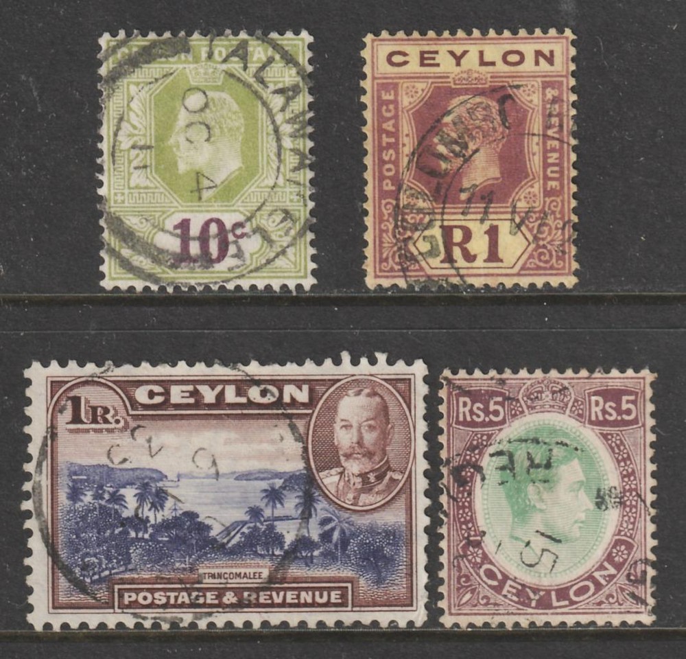 Ceylon x 4 Values to 5R Used