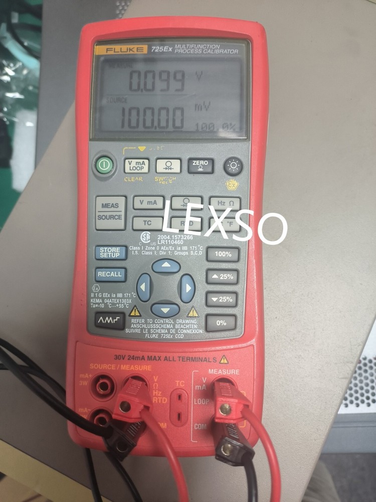 Fluke 725EX Multi-Function Process Calibrator Fluke725EX USED