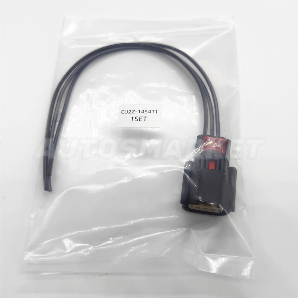 3 Way Ignition Coil & Sensor Connector Plug Pigtail For Ford & Mazda