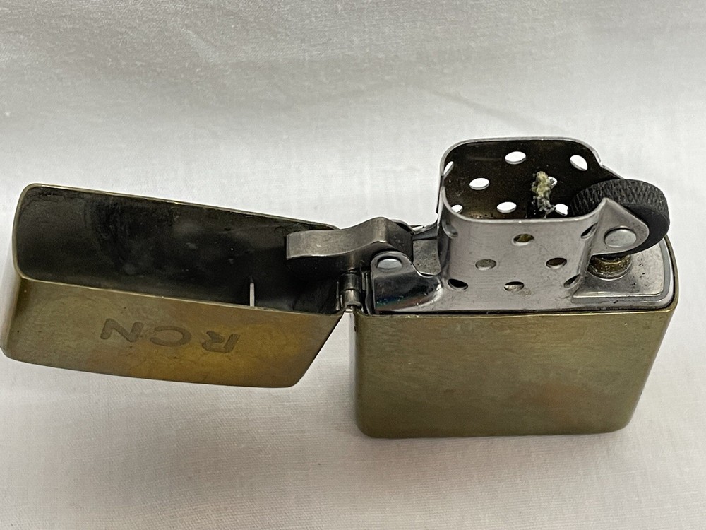Zippo #21155 Pristine Curves NEW Initials RCN