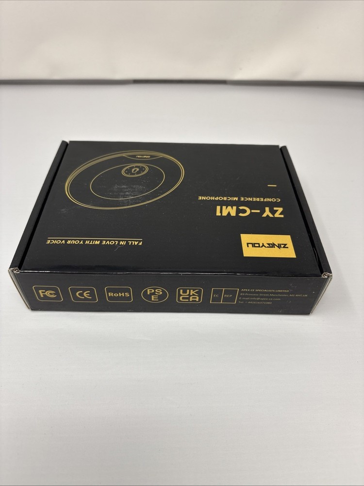 ZINGYOU USB Conference Microphone 360° Omnidirectional Computer Laptop PC Mic