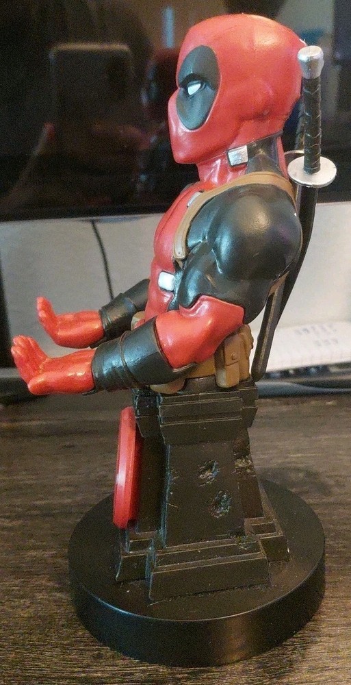 Official Marvel Deadpool Cable Guys Controller Phone Holder Charging Stand