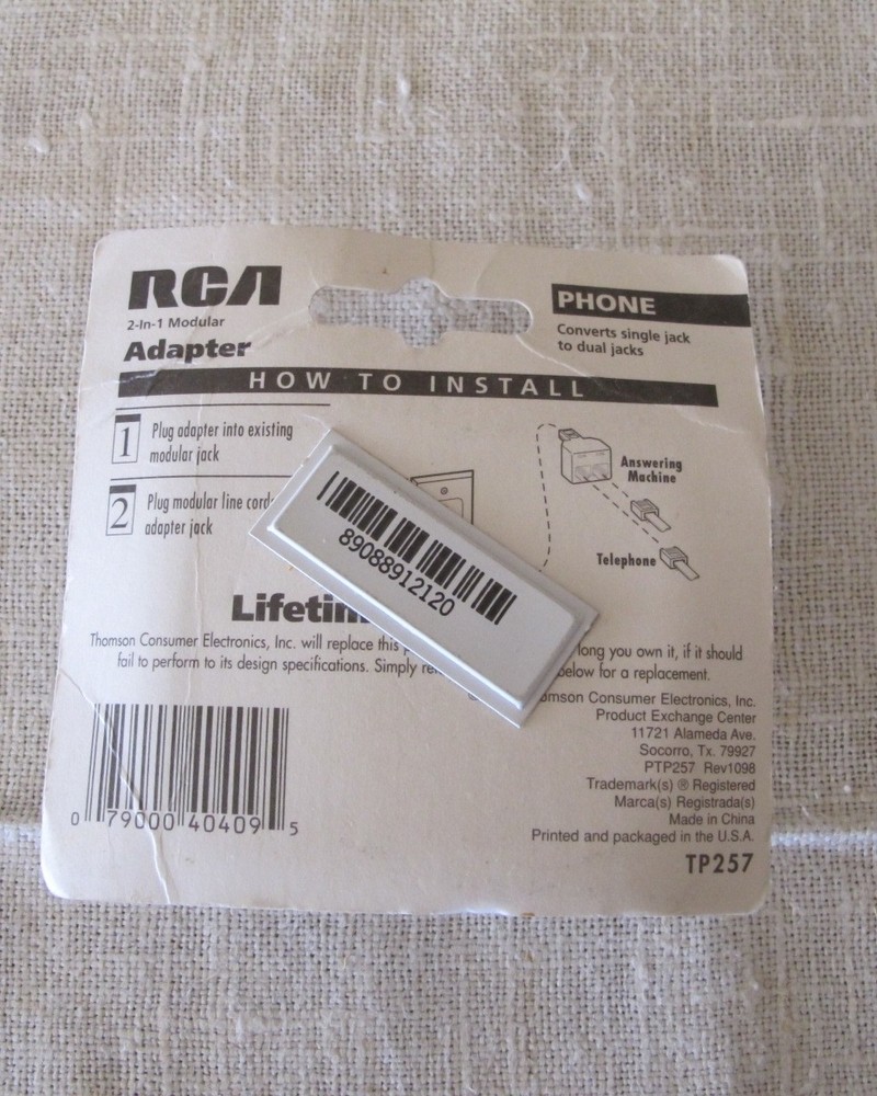 RCI PHONE 2-IN-1 MODULAR ADAPTER