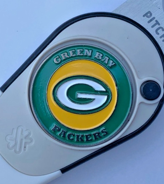 Green Bay Packers Pitchfix Icon Switchblade Golf Ball Marker Divot Tool