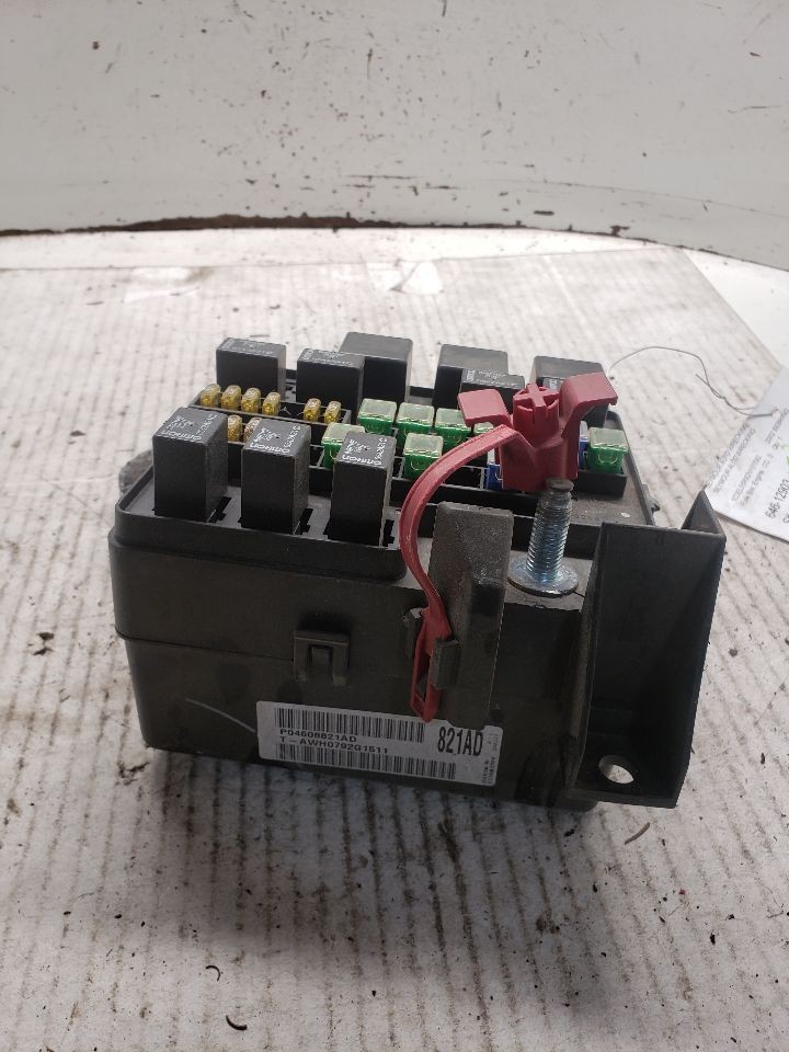 Used Fuse Box Engine fits: 2002 Chrysler Sebring engine compartment Convertible