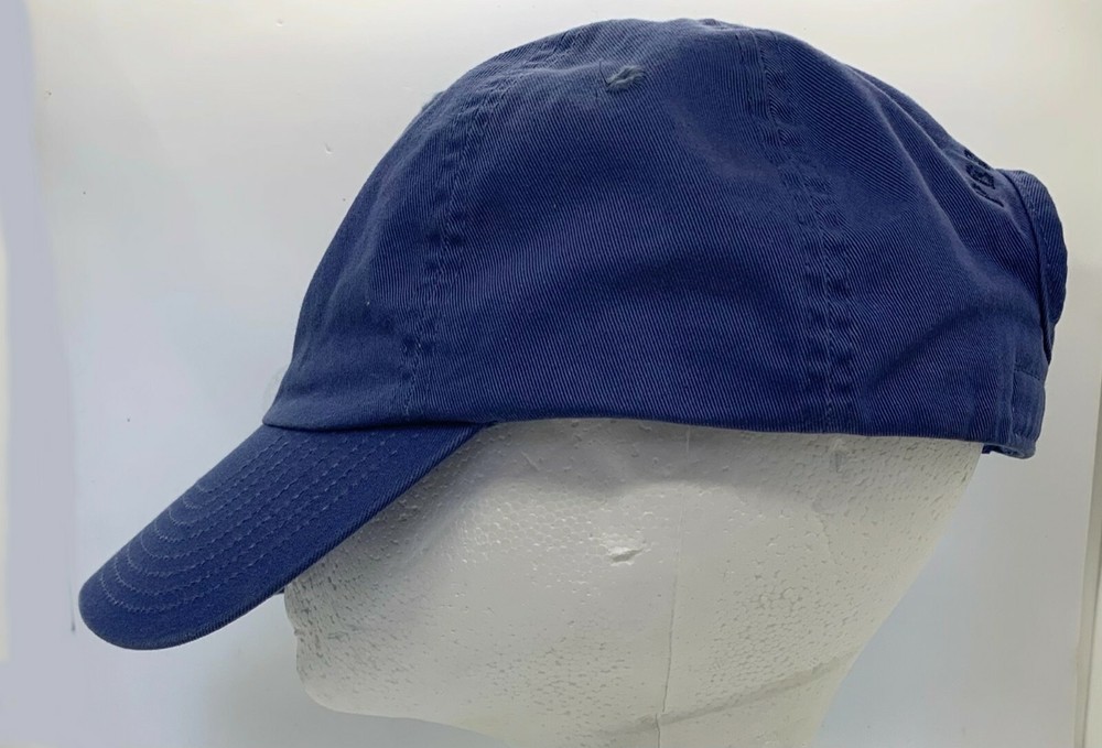 Blue 1919 Golf Cap Hat Pebble Beach Collection Adjustable Back 100% Cotton