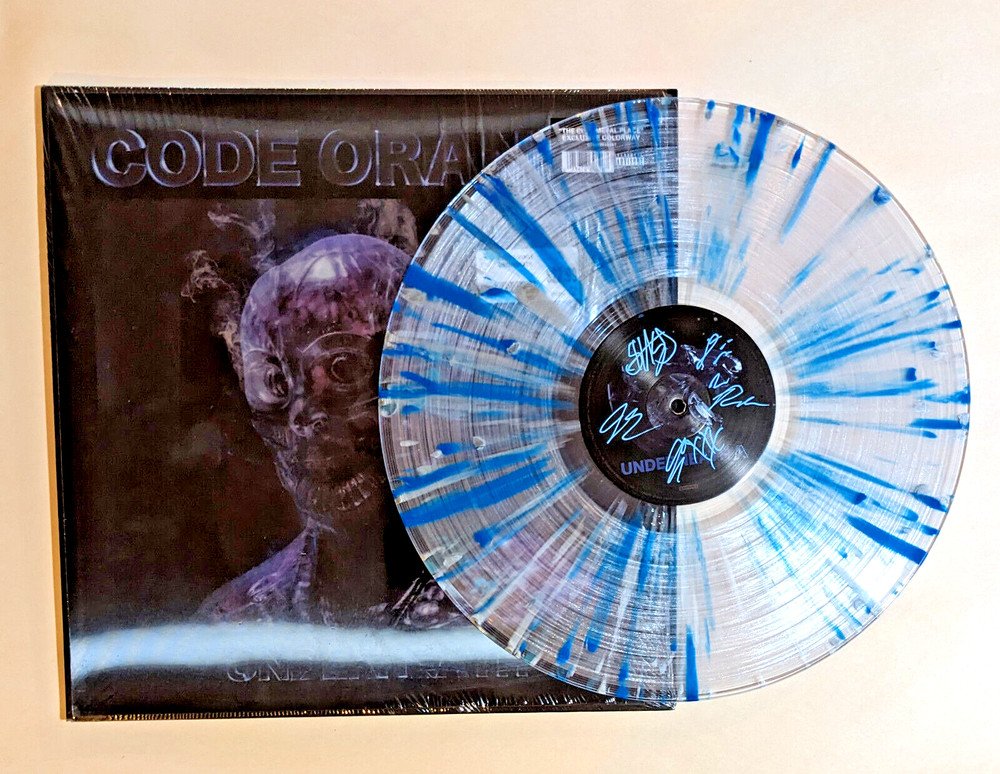 CODE ORANGE signed UNDERNEATH LP RECORD kids METALCORE jami morgan + 4 COA