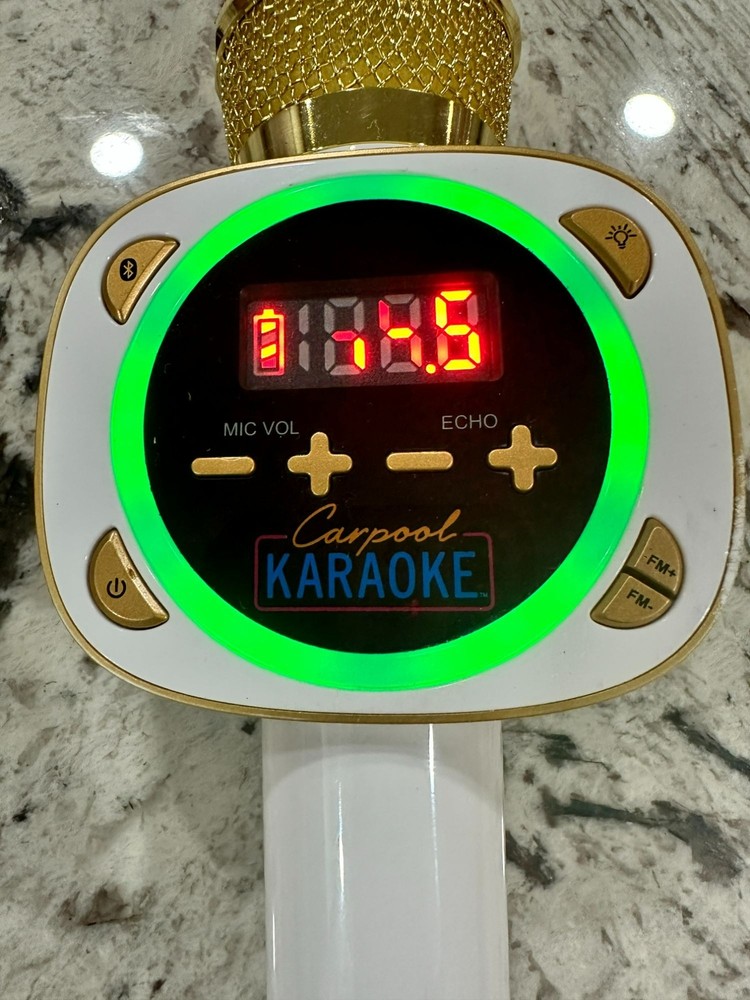 Carpool Karaoke Wireless Bluetooth Microphone With Echo & - Free Shipping