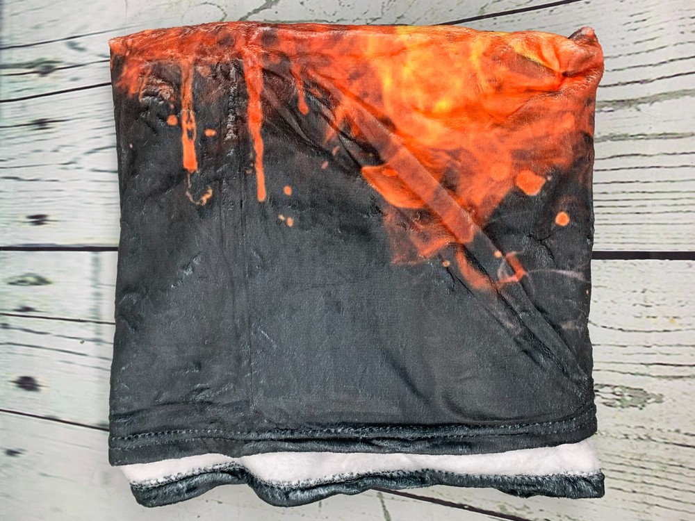 Saxophone in Fire Water Super Soft Throw Blanket Warm Elegant Cozy Microfiber