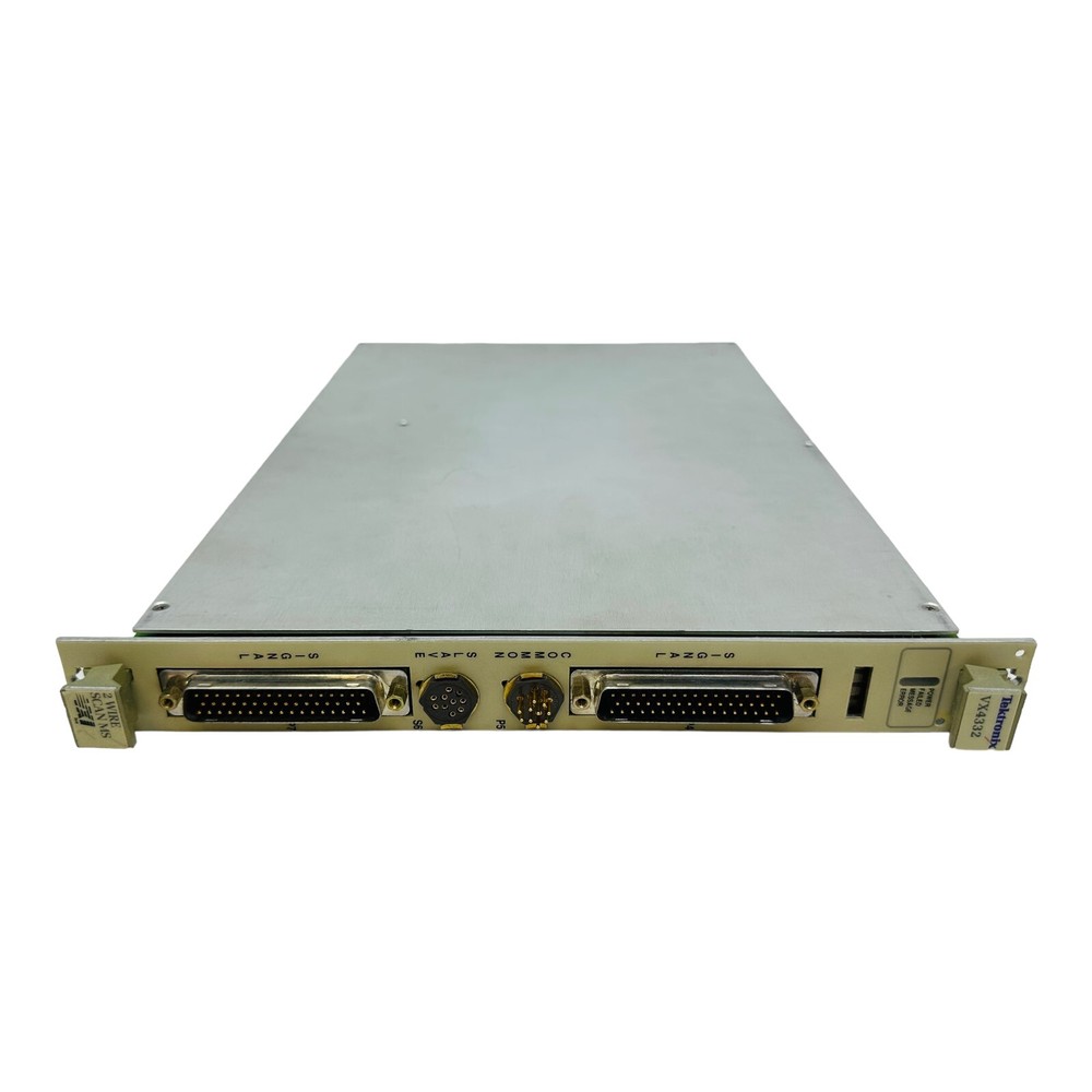 TEKTRONIX VX4332 40CH SCANNER 2-WIRE SCANNER MASTER VXI MODULE SN B374105